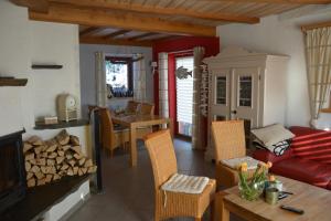 Posezení v ubytování Ferienhaus Winterberg