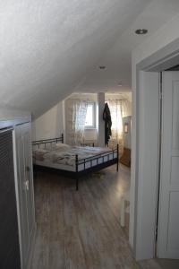 Postel nebo postele na pokoji v ubytování Ferienhaus Winterberg