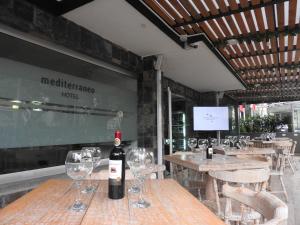 Restaurace v ubytování Hotel Mediterraneo
