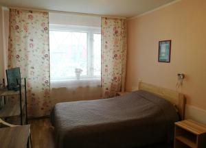 Postel nebo postele na pokoji v ubytování Mahtra Hostel