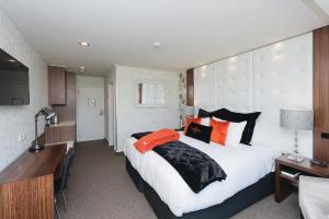 Croydon Lodge客房内的一张或多张床位