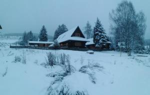 chalupa matko a kubko during the winter
