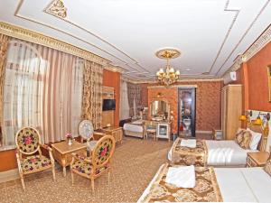 TV a/nebo společenská místnost v ubytování Glamour Classic Hotel Istanbul Sirkeci