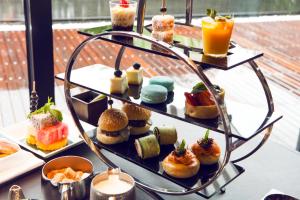 Breakfast options available to guests at The East Hotel Hangzhou