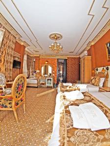 Posezení v ubytování Glamour Classic Hotel Istanbul Sirkeci
