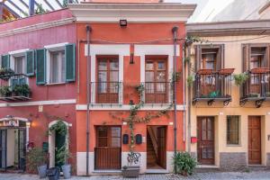 Budynek, w którym mieści się apartament