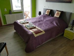 Postel nebo postele na pokoji v ubytování StayInCologne
