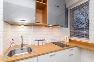 Kuchyňa alebo kuchynka v ubytovaní Apartment Platinium I