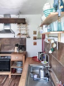 Kuchyňa alebo kuchynka v ubytovaní Nízke Tatry- Horná Lehota