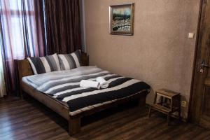 Posteľ alebo postele v izbe v ubytovaní Luxusni Apartmany Stodolni