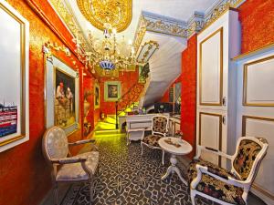 Posezení v ubytování Glamour Classic Hotel Istanbul Sirkeci