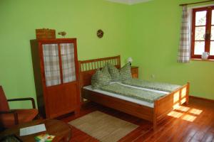 Posteľ alebo postele v izbe v ubytovaní Holiday Home Usedlost Nový Svět