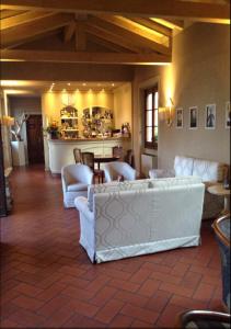 Posezení v ubytování Relaisfranciacorta