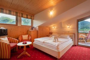 Letto o letti in una camera di Haus Melitta
