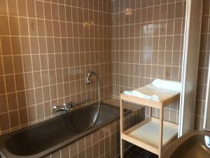 Koupelna v ubytování Au bord de l'Eau