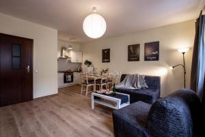 Kuchyňa alebo kuchynka v ubytovaní Apartamenty KDN na Rysiej