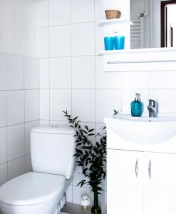 Kúpeľňa v ubytovaní Apartamenty KDN na Rysiej