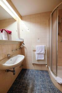 Kúpeľňa v ubytovaní Aktiv Hotel Karnia