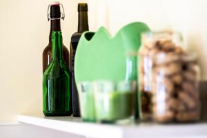 Nápoje v ubytovaní Apartamenty KDN na Rysiej