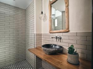 A bathroom at Casa di Pierro