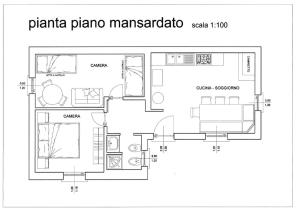 The floor plan of Holiday Creek Mortirolo