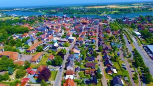 Nespecifikovaný výhled na destinaci Kappeln nebo výhled na město při pohledu z apartmánu