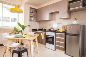 Η κουζίνα ή μικρή κουζίνα στο Apartamento Wild Melon - Paseo