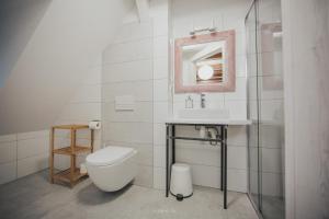 A bathroom at Leśniki
