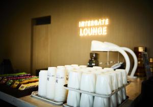 Nápoje v ubytování Hotel Intergate Hiroshima + 37 fotografií