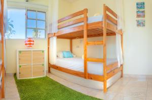 Voodi või voodid majutusasutuse GAVA hostel toas