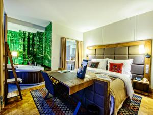 Posedenie v ubytovaní Hotel Bristol Tradition and Luxury