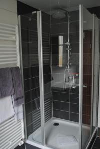 Koupelna v ubytování Hotel Garni Nolting
