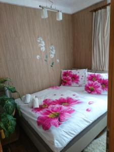 Postel nebo postele na pokoji v ubytování Apartment Hlinská