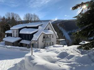 Pension Valon v zime