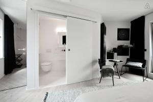 Letto o letti in una camera di B&B Lucy in the Sky