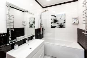 Kúpeľňa v ubytovaní Delicate Lviv Apartment