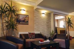 Χώρος καθιστικού στο Hotel Bulevar