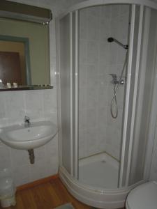 ZottegemにあるKLOOSTERSTRAAT40のバスルーム(シャワー、シンク付)
