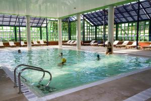 בריכת השחייה שנמצאת ב-Hotel Solverde Spa and Wellness Center או באזור