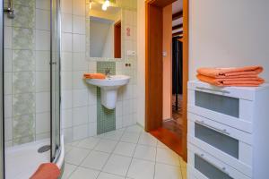 Koupelna v ubytování Pension Vila Hana