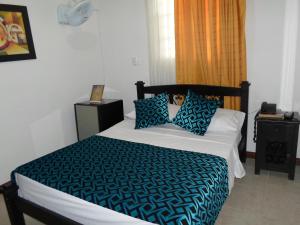 Voodi või voodid majutusasutuse Hotel Colonial toas