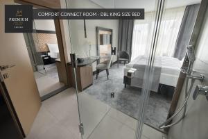 PREMIUM Wellness & Wine Hotel Znojmo的一间浴室