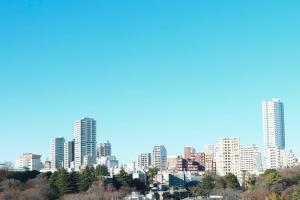 Linna Tōkyō üldine vaade või majutusasutusest Miyako City Tokyo Takanawa pildistatud vaade