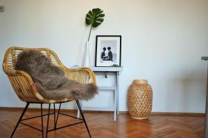 A seating area at Gellért Hill Apartment