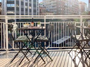 Balkón nebo terasa v ubytování Cosy Flats Alicante