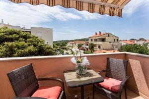 Balkón nebo terasa v ubytování Apartments Romano