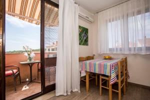 Balkón nebo terasa v ubytování Apartments Romano