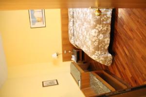 Postel nebo postele na pokoji v ubytování Hotel Vecchia Milano