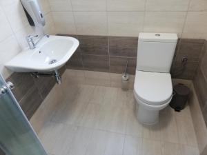 Koupelna v ubytování Apartmany Agatha