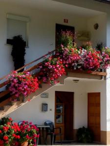 Balkón nebo terasa v ubytování Apartma pod Rožem